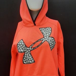 under armour bright pink hoodie
